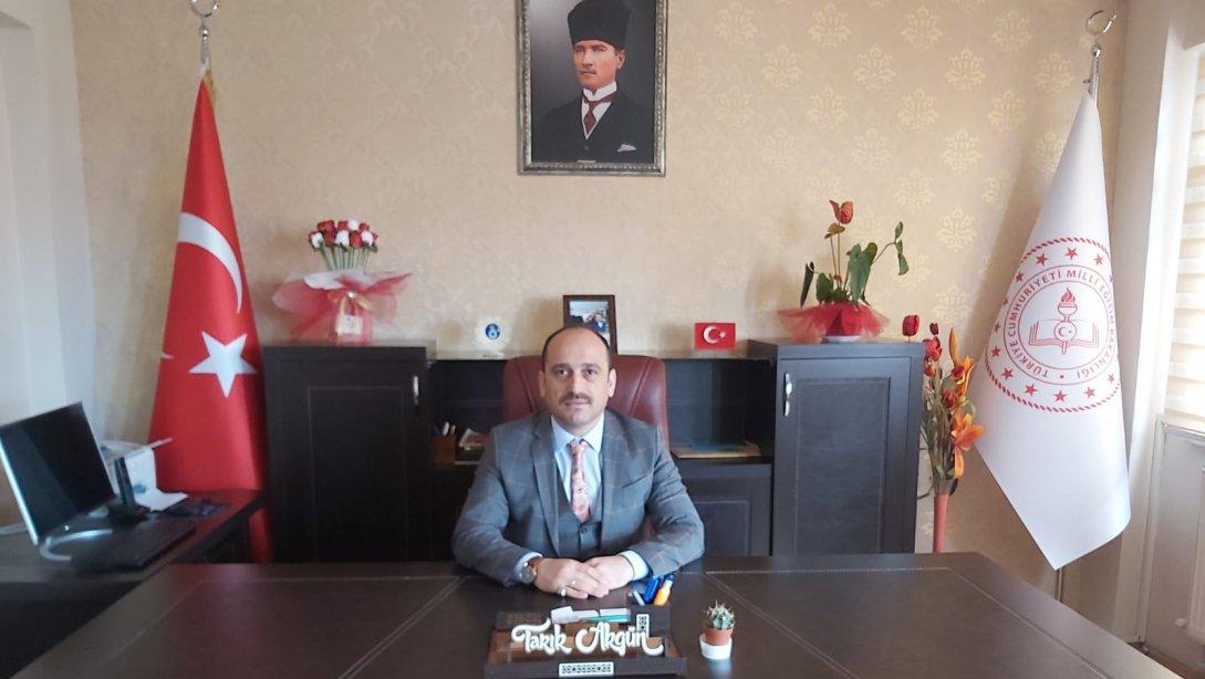 Müdürümüz Tarık AKGÜN'ün 19 Mayıs Atatürk'ü Anma, Gençlik ve Spor Bayramı Mesajı