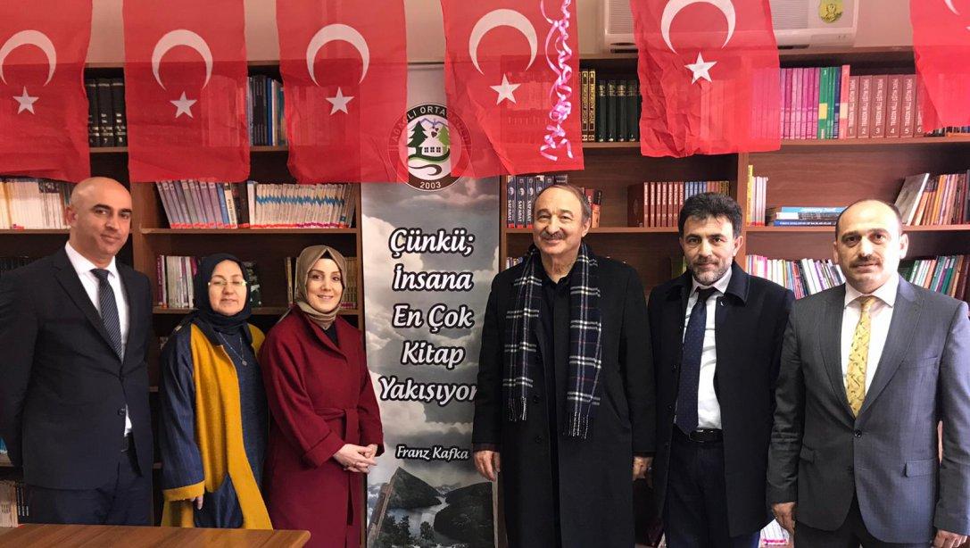 Sayın Bakanımız Faruk Nafız ÖZAK'ın kıymetli girişimleri ile oluşturulan kütüphane açılışı gerçekleştirildi