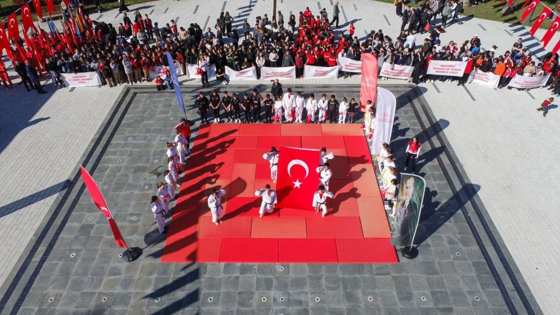 29 Ekim Cumhuriyet Bayramı Kutlama Töreni Yapıldı.